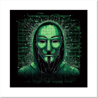 Anonymous Mask Posters and Art